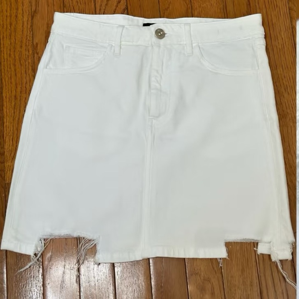 3x1 Women's Crisp White Jean Shorts